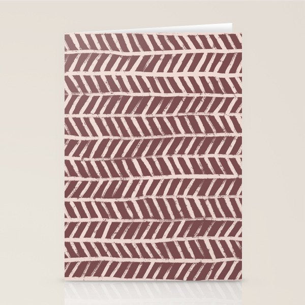 Simple Hand Drawn Pattern #9 Stationery Card Gallery Image 2
