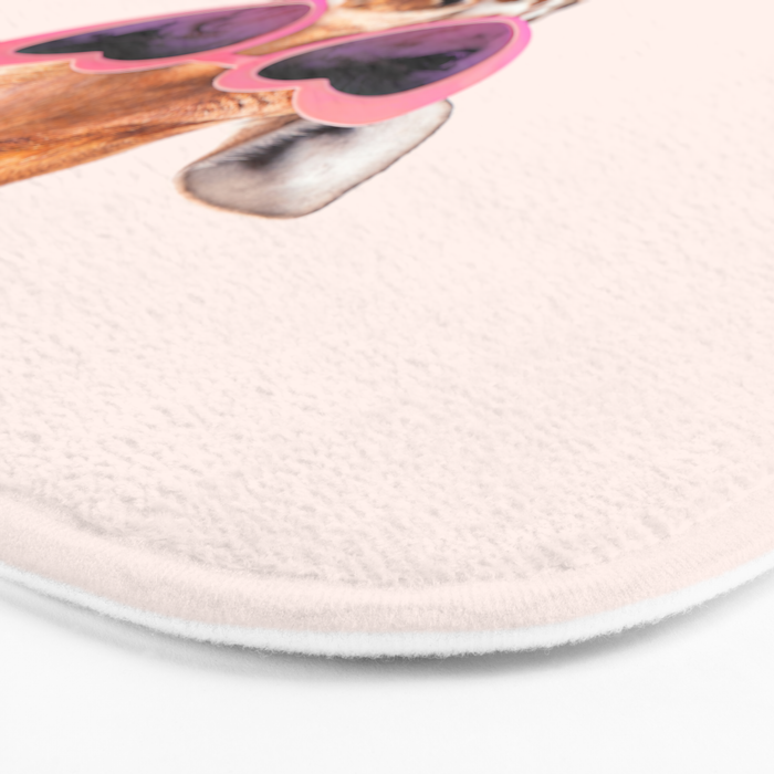 THIRSTY GIRAFFE Bath Mat Gallery Image 3