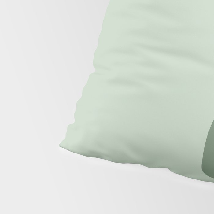 Daisies in Vase (sage green) Pillow Sham Gallery Image 4