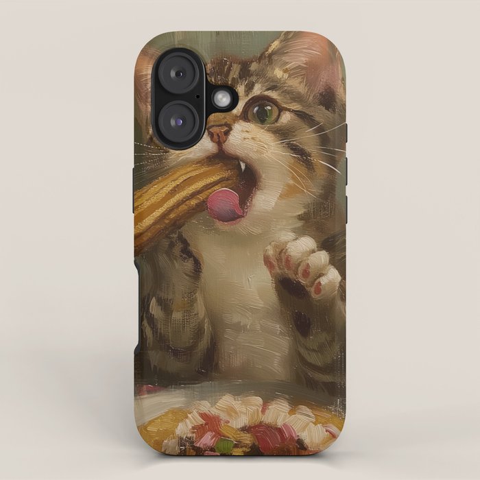 Churro Cat iPhone Case Gallery Image 1