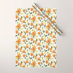 Evening Glow Meadow Wrapping Paper Gallery Image 1