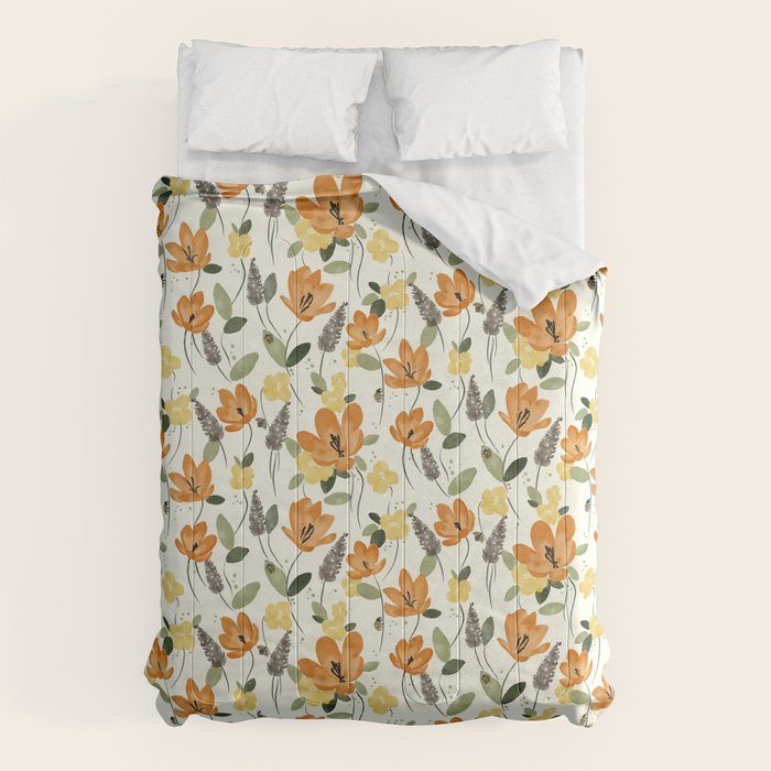 Evening Glow Meadow Comforter Gallery Image 1