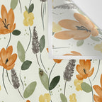 Evening Glow Meadow Wall Tapestry Gallery Image 3