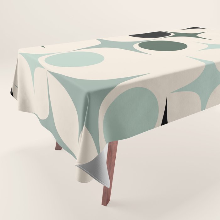Modern Retro Geo Tablecloth Gallery Image 1