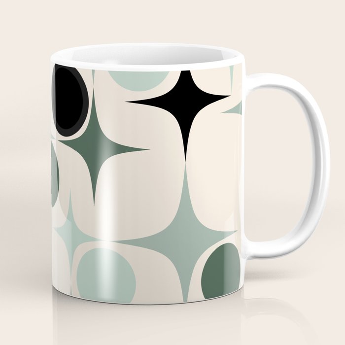 Modern Retro Geo Coffee Mug Gallery Image 1