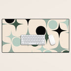 Modern Retro Geo Desk Mat Gallery Image 1