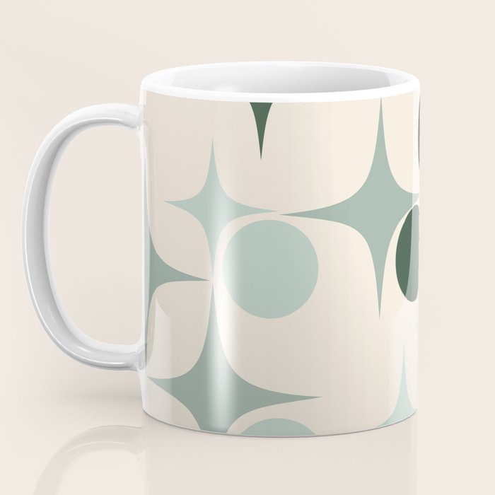 Modern Retro Geo Coffee Mug Gallery Image 3