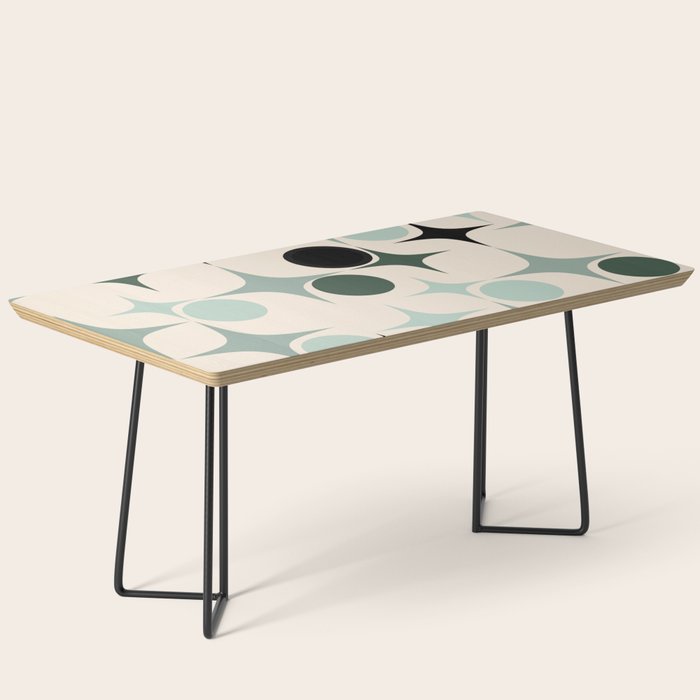 Modern Retro Geo Coffee Table Gallery Image 1