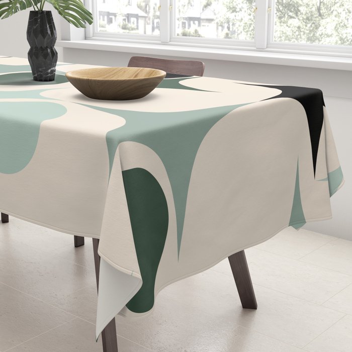 Modern Retro Geo Tablecloth Gallery Image 3