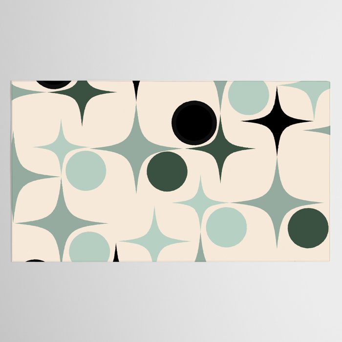 Modern Retro Geo Tablecloth Gallery Image 2