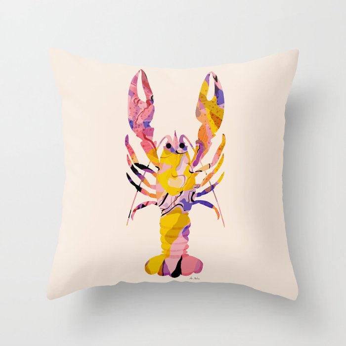 Lobster Throw Pillow Gallery Image 6
