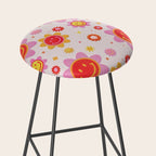 Smiling Flower Faces  Stool Gallery Image 2