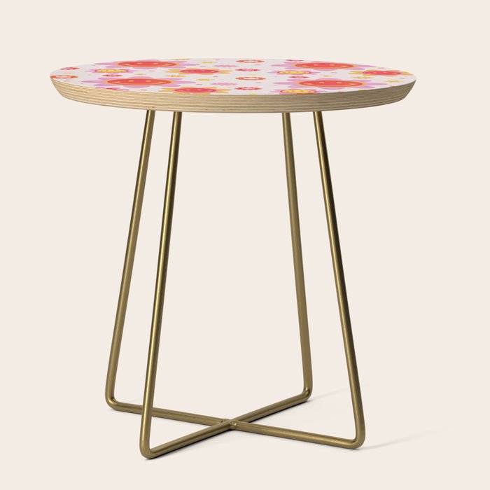 Smiling Flower Faces  Side Table Gallery Image 1