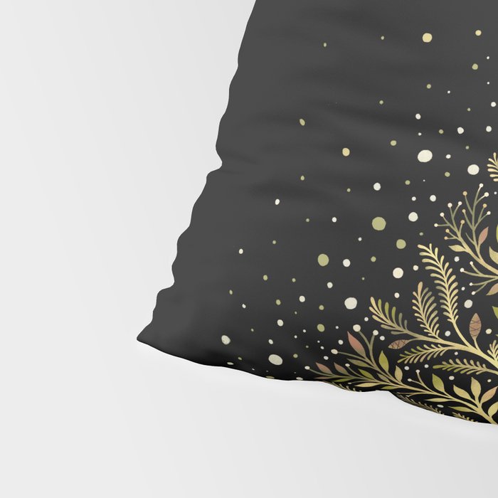 Christmas Night Tree-Glowing Pillow Sham Gallery Image 4
