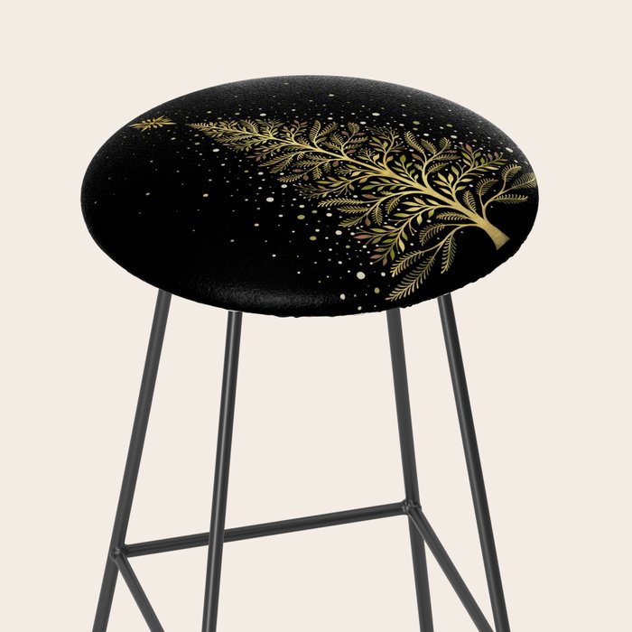 Christmas Night Tree-Glowing Stool Gallery Image 2