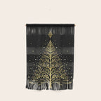 Christmas Night Tree-Glowing Wall Hanging Gallery Image 1