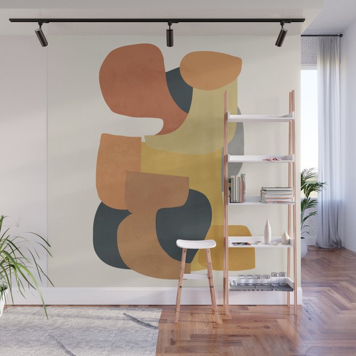 Modern Abstract Art 148 Wall Mural Gallery Image 1
