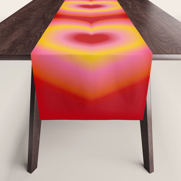 valentine red Table Runner Gallery Image 1