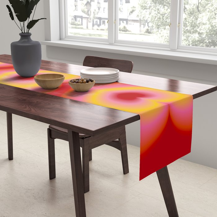 valentine red Table Runner Gallery Image 2