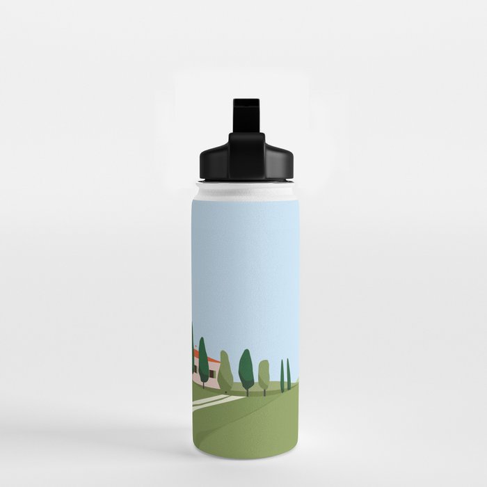 Tuscany landscape, Italy Water Bottle Gallery Image 2