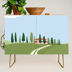 Tuscany landscape, Italy Credenza Gallery Image 1