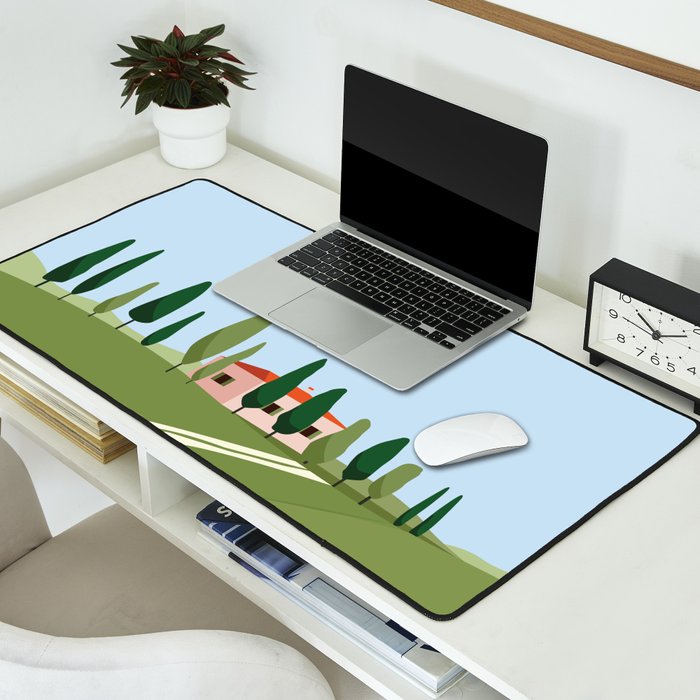 Tuscany landscape, Italy Desk Mat Gallery Image 2