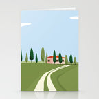 Tuscany landscape, Italy Stationery Card Gallery Image 2