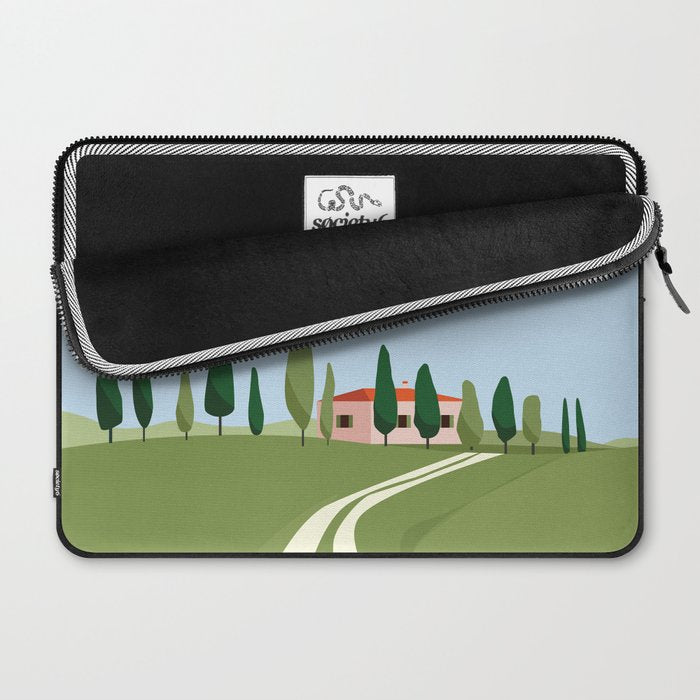 Tuscany landscape, Italy Laptop Sleeve Gallery Image 2
