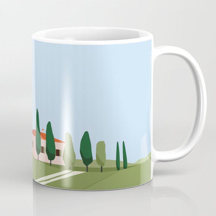 Tuscany landscape, Italy Coffee Mug Gallery Image 1