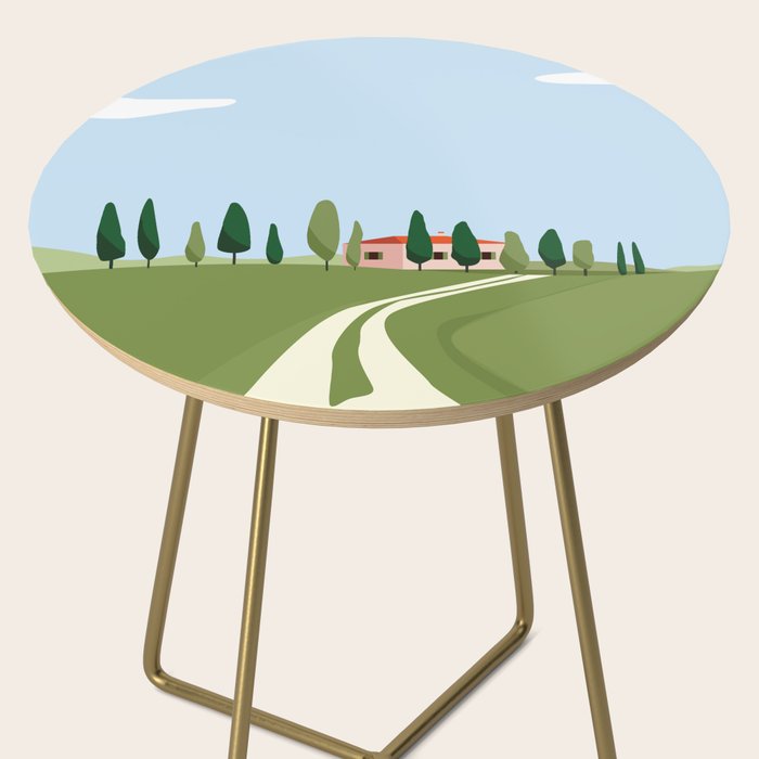 Tuscany landscape, Italy Side Table Gallery Image 2