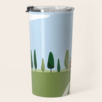 Tuscany landscape, Italy Travel Mug Gallery Image 3