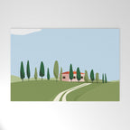 Tuscany landscape, Italy Welcome Mat Gallery Image 1