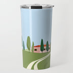 Tuscany landscape, Italy Travel Mug Gallery Image 1