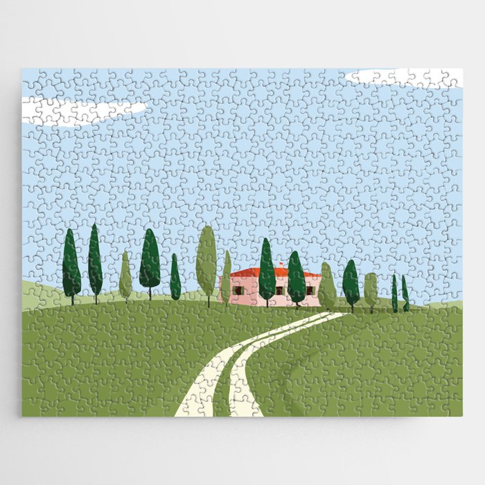 Tuscany landscape, Italy Jigsaw Puzzle Gallery Image 1
