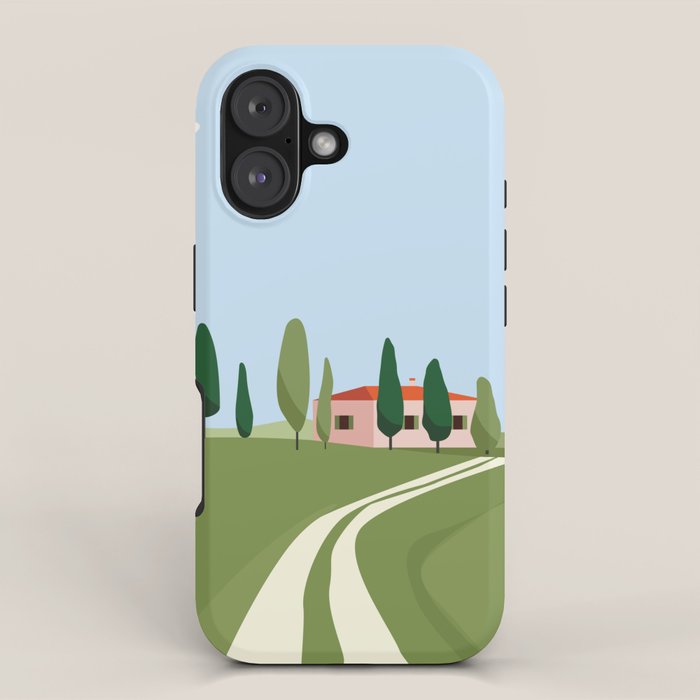 Tuscany landscape, Italy iPhone Case Gallery Image 1