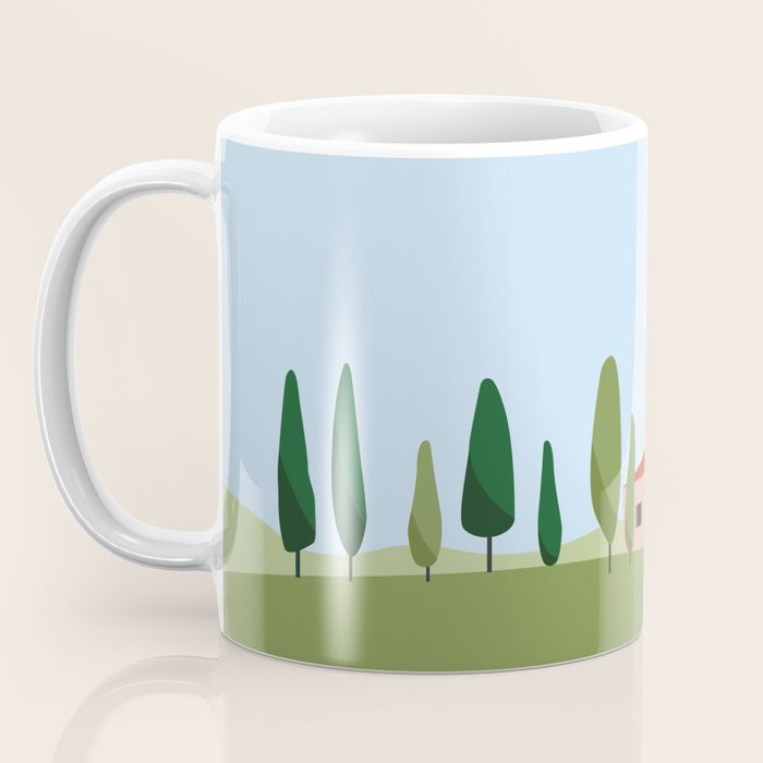 Tuscany landscape, Italy Coffee Mug Gallery Image 3