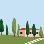 Tuscany landscape, Italy Coffee Mug Gallery Image 2