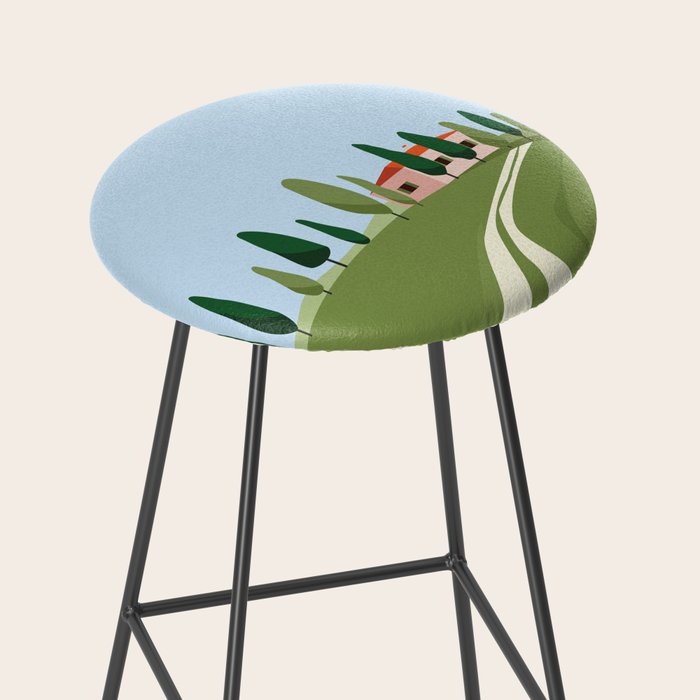 Tuscany landscape, Italy Stool Gallery Image 2