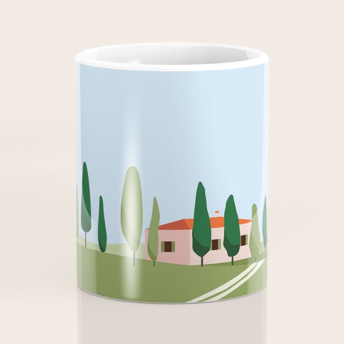 Tuscany landscape, Italy Coffee Mug Gallery Image 4