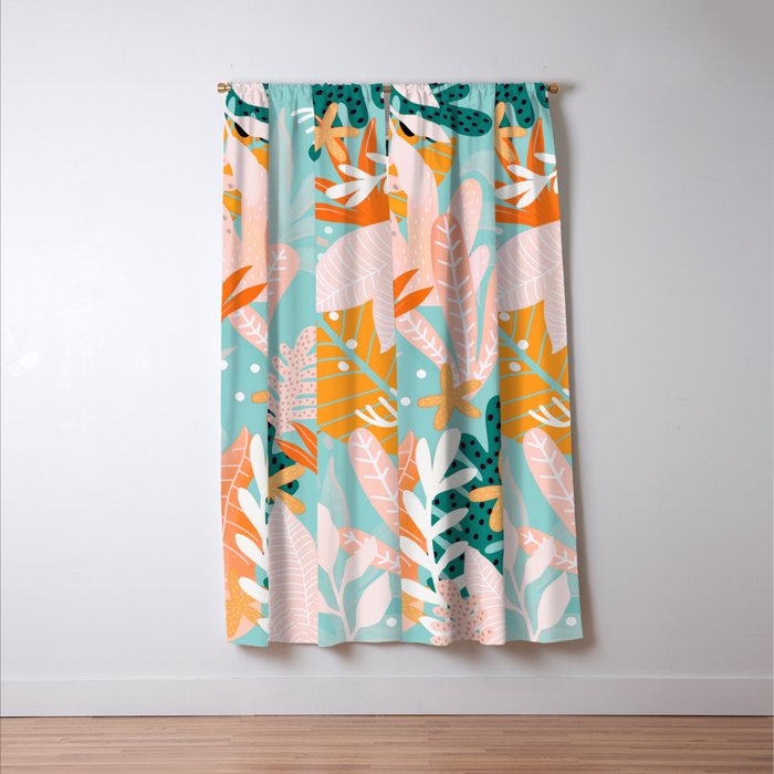 Into the jungle - dusk Window Curtain Gallery Image 3