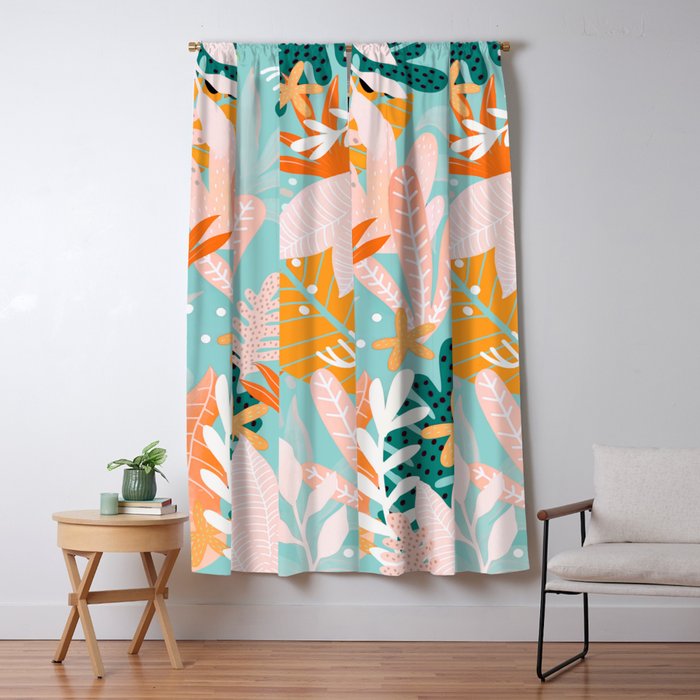 Into the jungle - dusk Window Curtain Gallery Image 5
