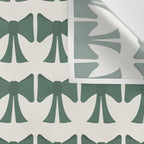 Vintage Bows IV Green Wall Tapestry Gallery Image 3