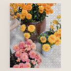 Chrysanthemum Blooms | Autumn Floral Still Life Jigsaw Puzzle Gallery Image 1
