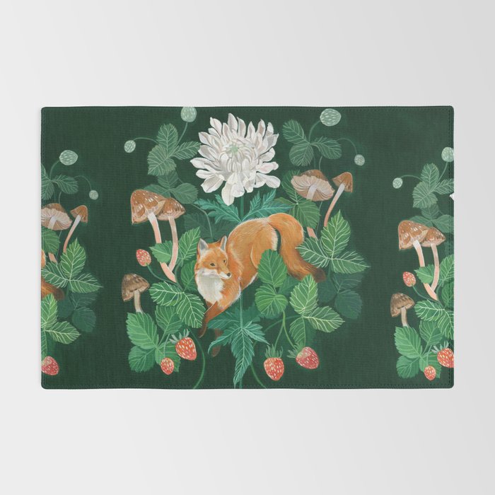 Strawberry Fox Rug Gallery Image 2