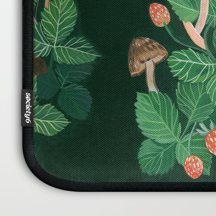 Strawberry Fox Laptop Sleeve Gallery Image 3