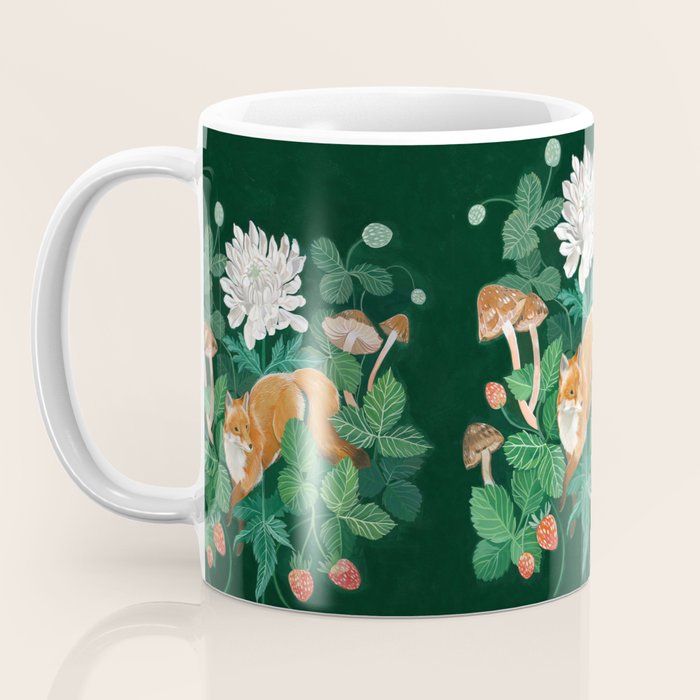 Strawberry Fox Coffee Mug Gallery Image 3