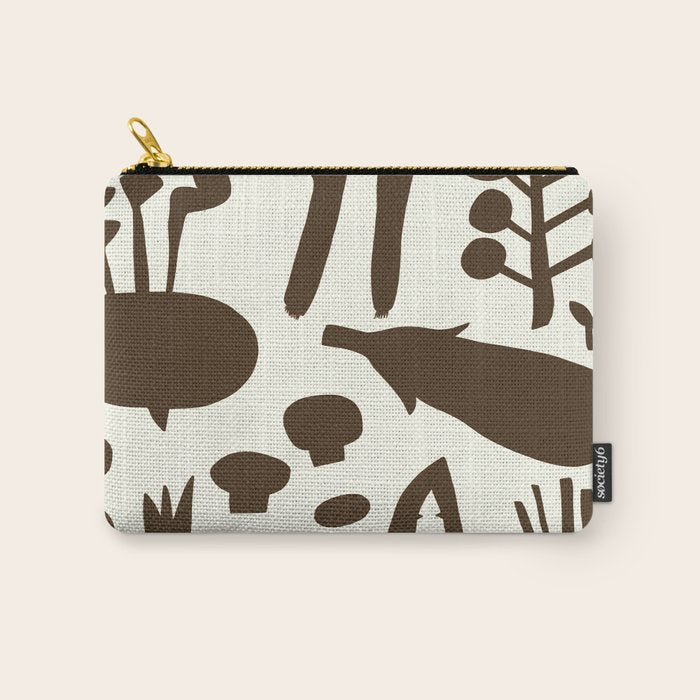 fresh fresh vegetable-black Carry All Pouch Gallery Image 1