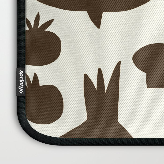 fresh fresh vegetable-black Laptop Sleeve Gallery Image 3