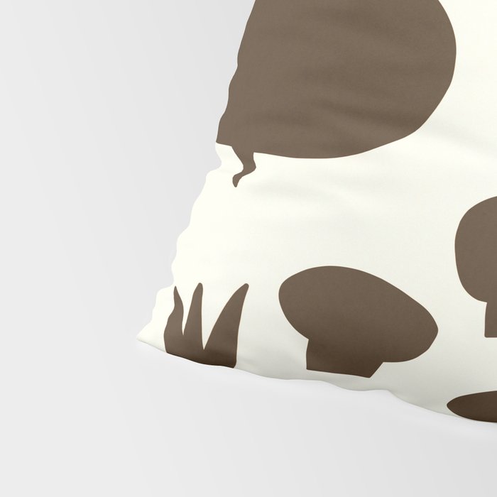 fresh fresh vegetable-black Pillow Sham Gallery Image 4