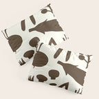 fresh fresh vegetable-black Pillow Sham Gallery Image 3